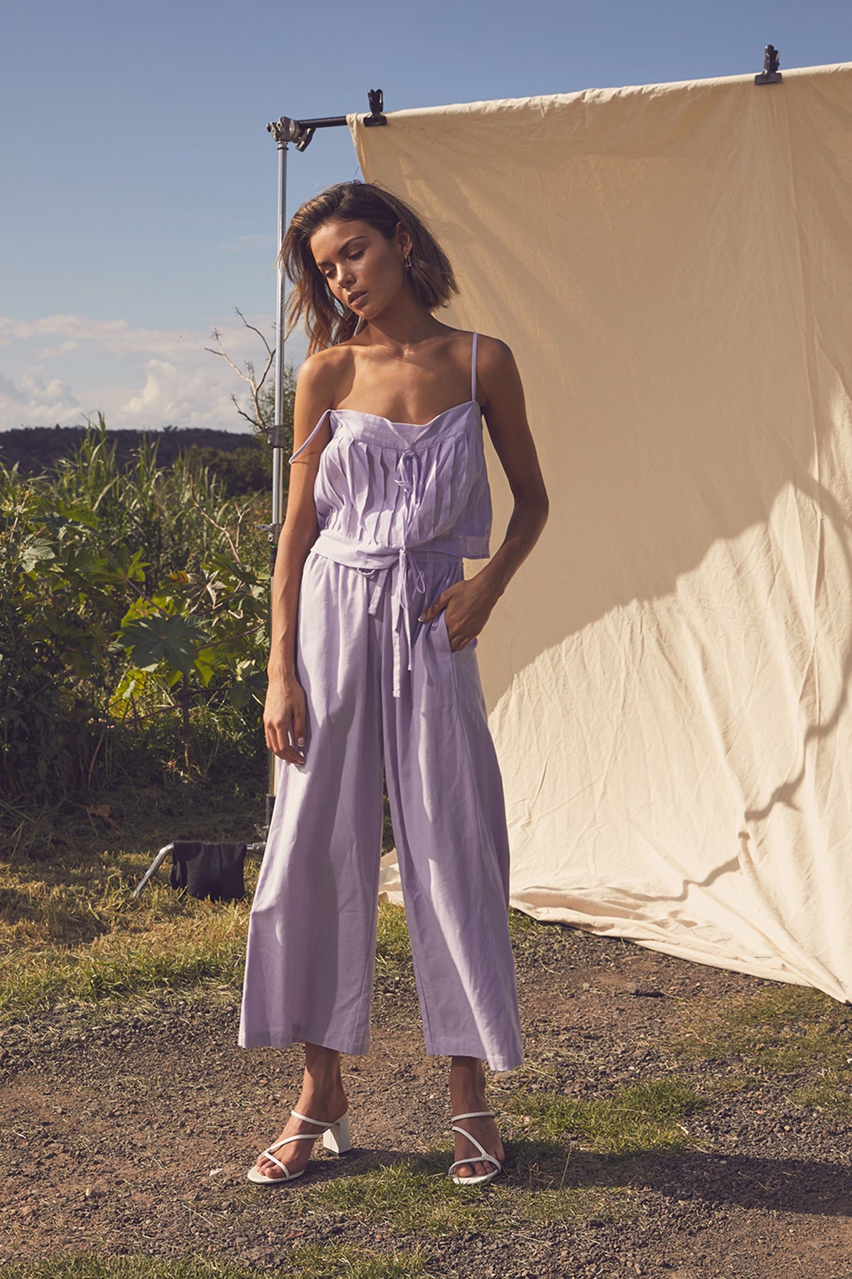 LUNE RESORT - Sturt Camisole (Lilac)