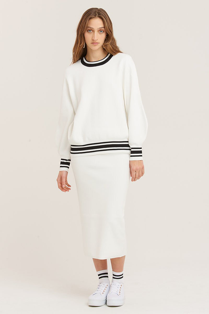 Vestire: Sure Thing Sweater (White)