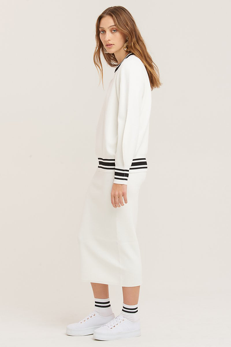 Vestire: Sure Thing Sweater (White)