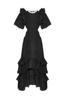 Elysian Collective Magali Pascal Fia Dress Black