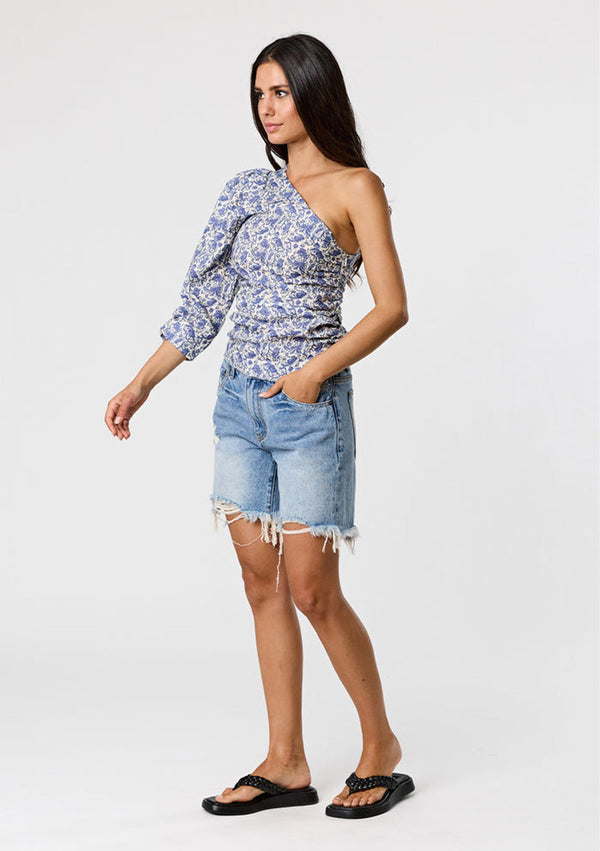 Elysian Collective Remain Cassie Top Seaside Floral