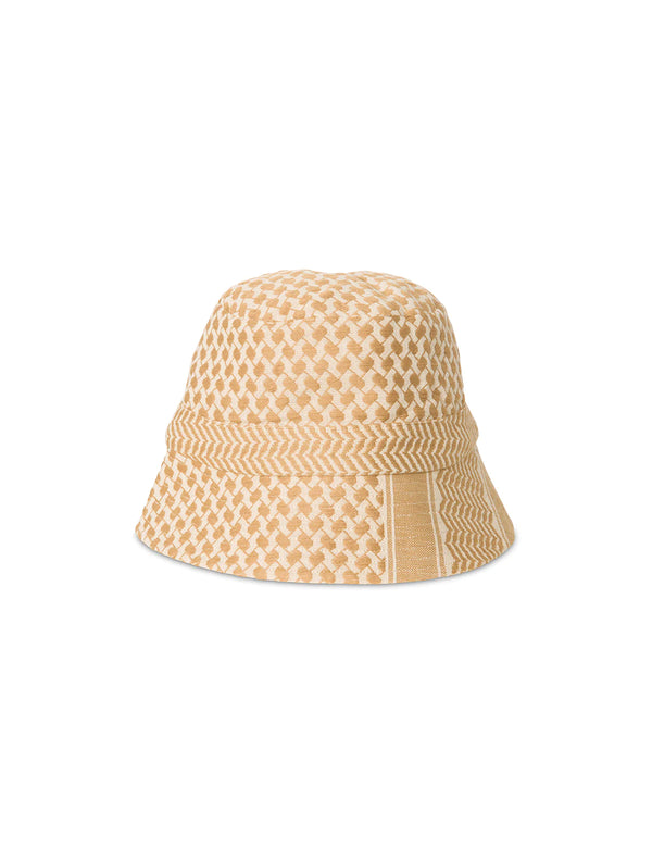 Cecile Copenhagen - Mucca Bucket Hat (Birch / Honey Mustard)